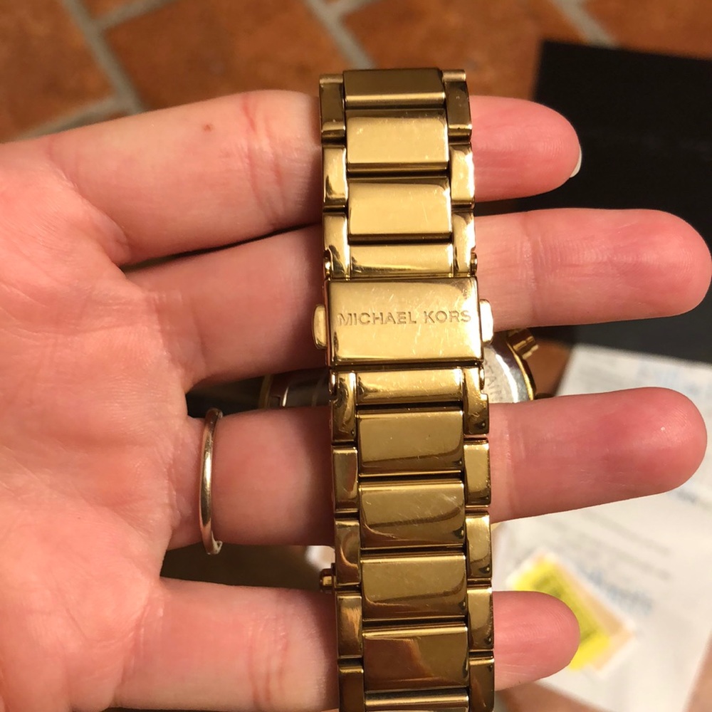 Michael Kors Rhinestone Face Watch - Picture 6 of 7